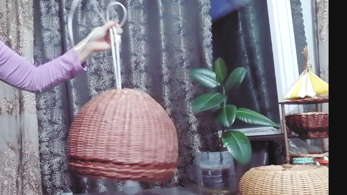 абажур вместо скучной люстры