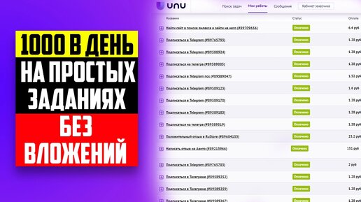 UNU - заработок в интернете. Удаленная работа на дому без опыта и вложений в 2024