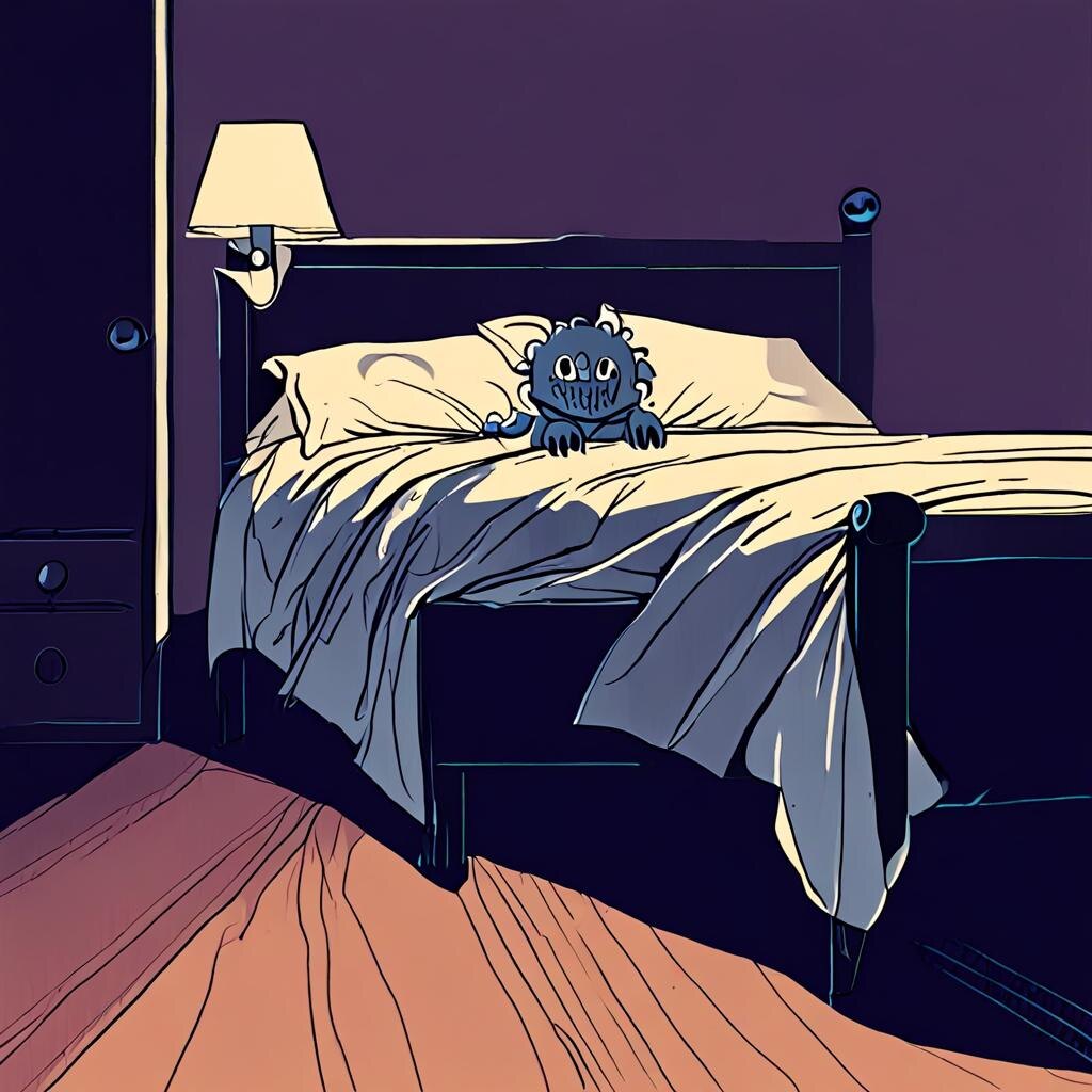 Когда я была маленькая, меня часто оставляли на ночь одну дома. Наверно именно по этой причине мне разрешили завести собаку. Отец был дальнобойщиком, а мать часто оставалась на ночную смену в больнице, где она работала медсестрой. В очередной раз, когда мама захлопнула за собой двери, я заперла все замки и даже накинула цепочку.
Показать полностью.. Я проверила в доме все окна, все кроме одной форточки были заперты, я оставила форточку открытой, что бы хоть какой то воздух попадал в дом. Я как обычно отправилась спать, а мой пес забрался под кровать и мирно сопел там.

В эту ночь я уснула быстро, но посреди ночи меня разбудил странный капающий звук, похоже что я не закрутила кран в ванной. Я была слишком напугана, чтобы пойти и проверить. Я только опустила руку под кровать и почувствовала, как мой пес лизнул меня. Это настолько успокоило меня, что я тут же уснула. Я просыпалась от этого капающего звука еще раз пять и каждый раз успокаивалась, когда мой пес лизал мою руку под кроватью. Наконец мне это надоело настолько, что я решилась и стремительно направилась в ванную.

Звук усиливался по мере приближения к ванной. И вот я стою на пороге ванной, включаю свет... Крик ужаса застрял у меня в горле. Моя собака была привязана хвостом к душу, а из ее горла капала кровь, издавая этот ужасный звук. Когда я смогла отвести взгляд от этой ужасной картины, я увидела надпись кровью на зеркале: «Мне понравился вкус твоих пальцев»...