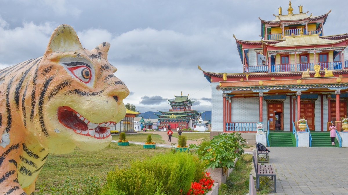 Иволгинский дацан. Бурятия