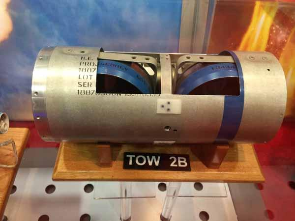 Боевая часть ПТРК TOW-2B