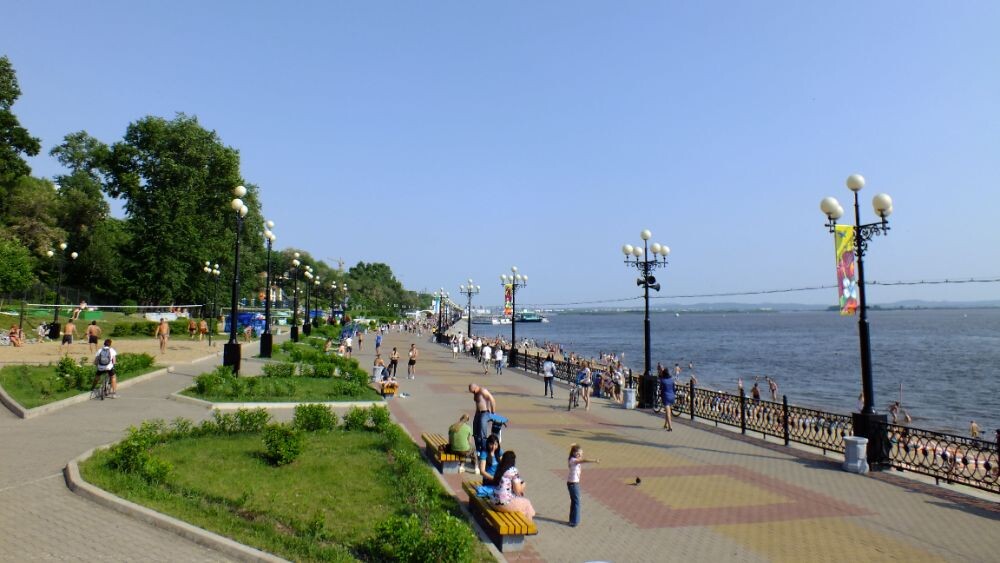 Хабаровск набережная