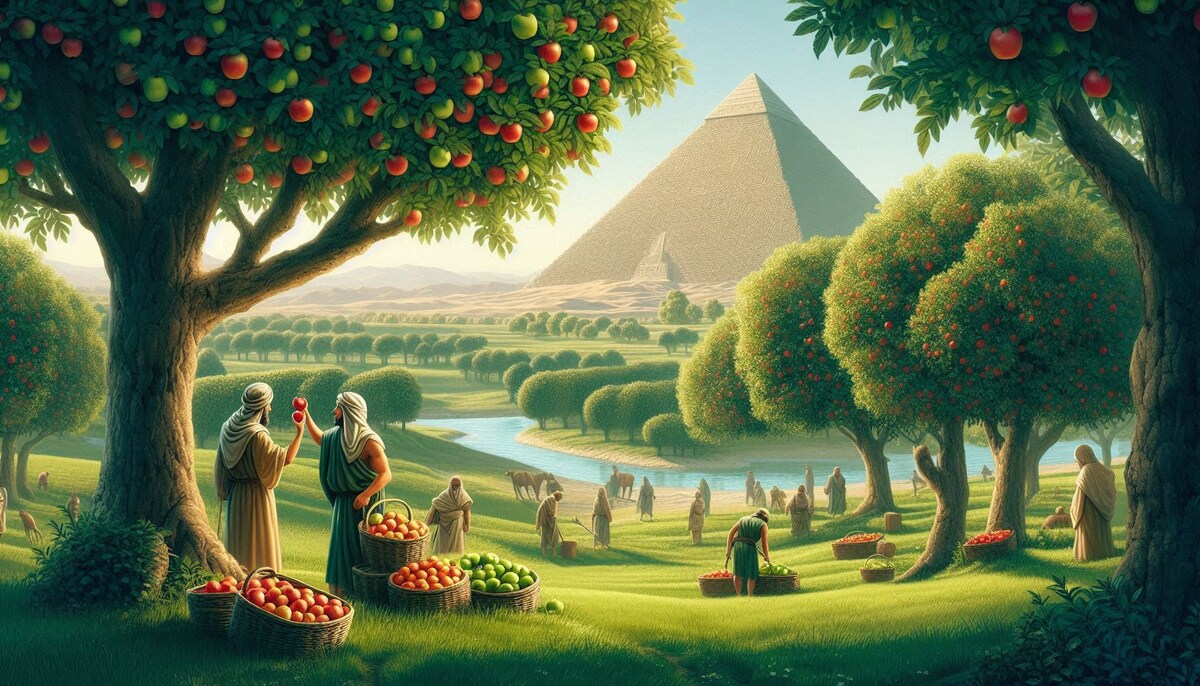 Древняя история яблок