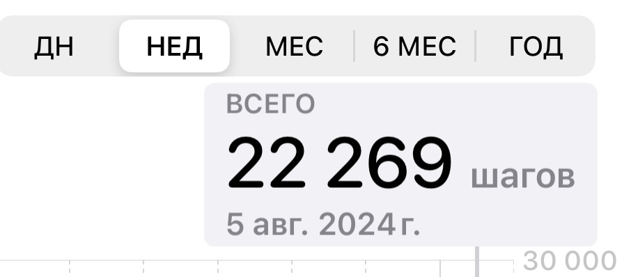 Мои шаги за сегодня 