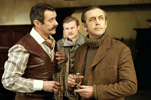 Фрагмент из фильма про Шерлока Холмса