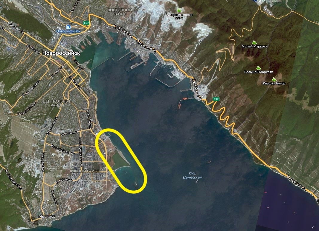 Область моего вояжа. (Источник: Яндекс.Карты+коллаж автора)