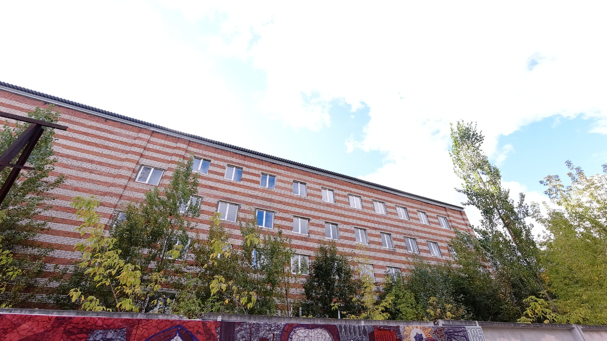 Сохранившийся цех.