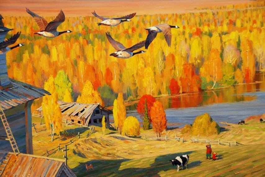 Татьяна Юшманова. Осень.