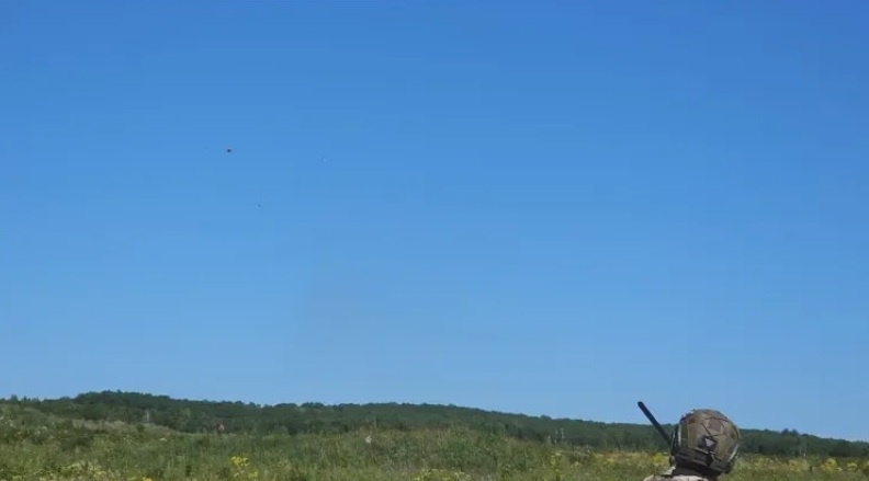 Скриншот и видео пресс-службы Восточного военного округа 