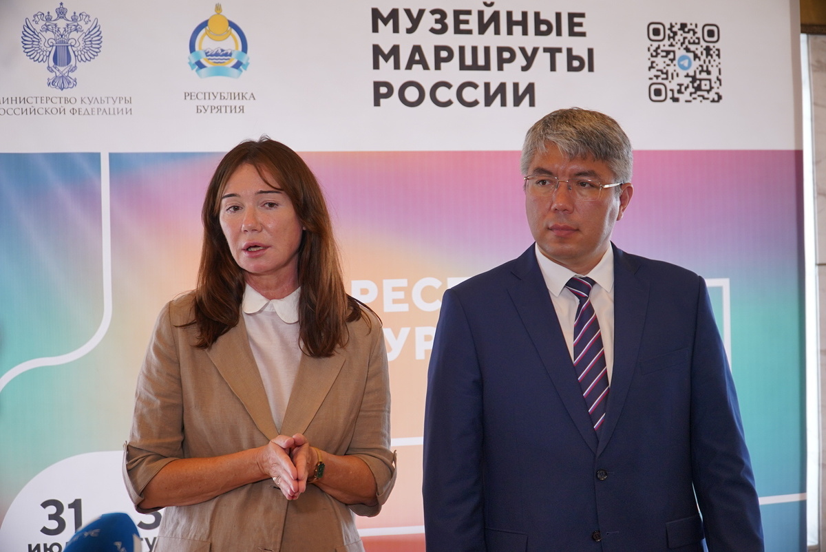 Алексей Цыденов: «Музейное дело позволяет передавать через поколения историю народа» / Фото: правительство Бурятии