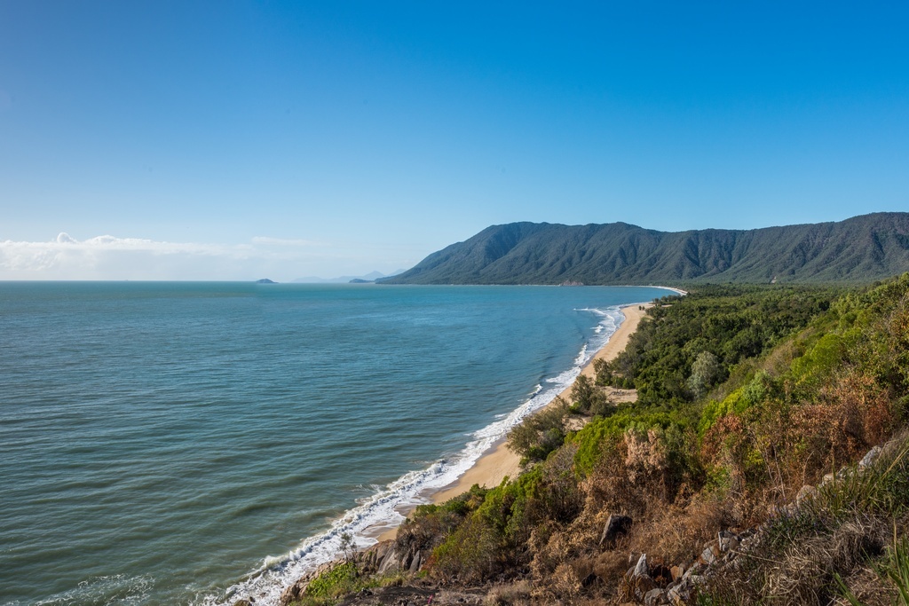 Пейзаж с холма у Капитан Кук-Хайвэй, Фото из домашнего архива.