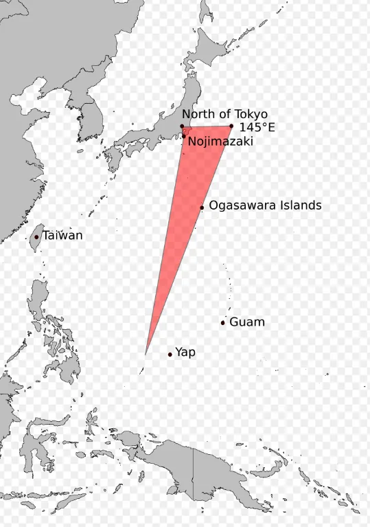 Драконий треугольник. | Источник: Wikipedia 
