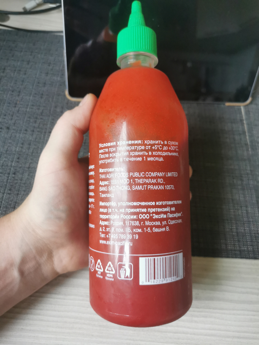 Обзор Соус шрирача uni-eagle