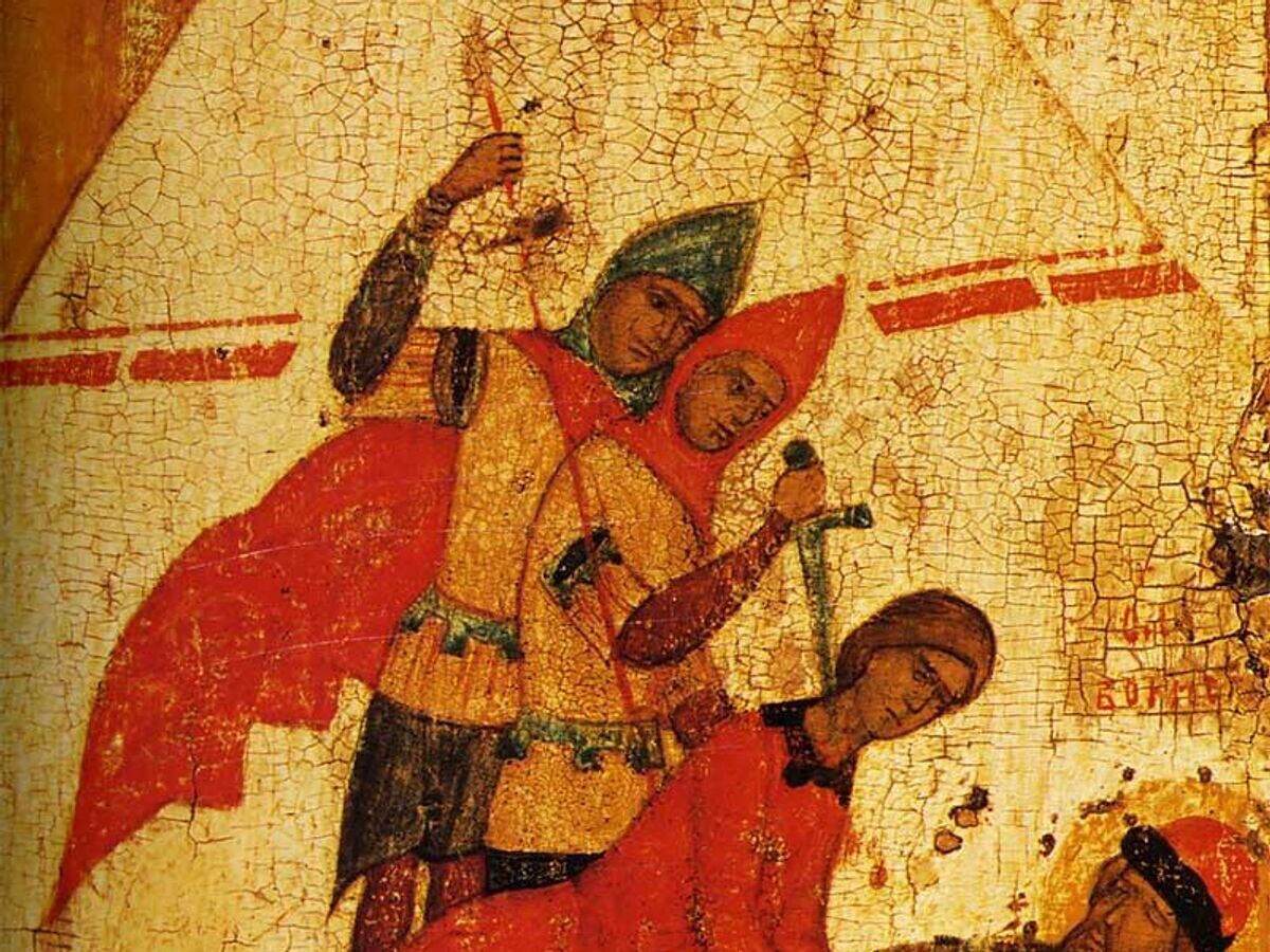    Убийство Бориса и Глеба © Public domain