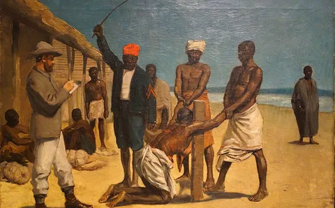 Наказание раба.