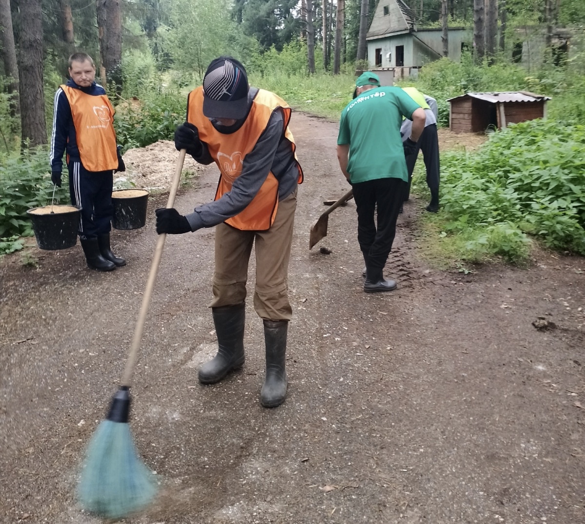 Работа спорилась!