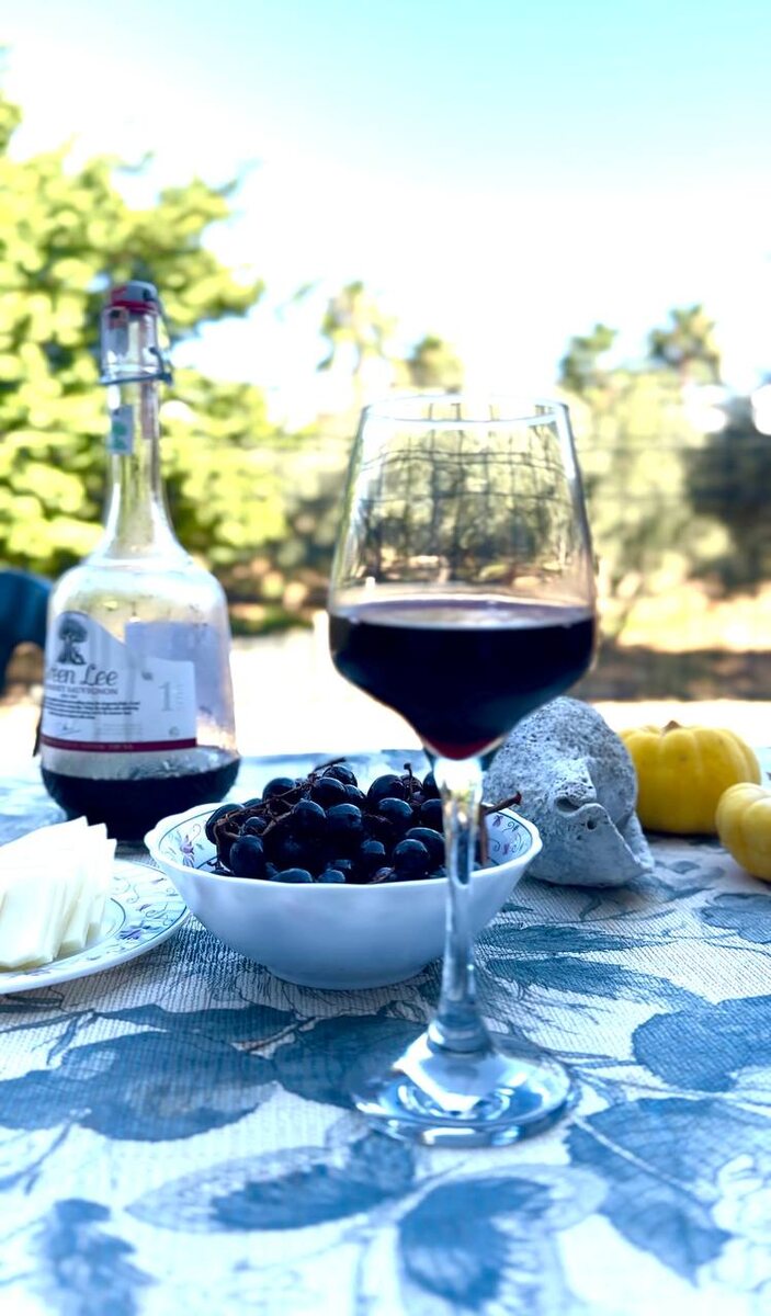 Вчерашние посиделки. Фото Ксении