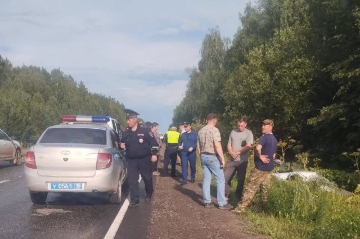    По факту гибели 7-летнего мальчика в ДТП под Ижевском началась проверка