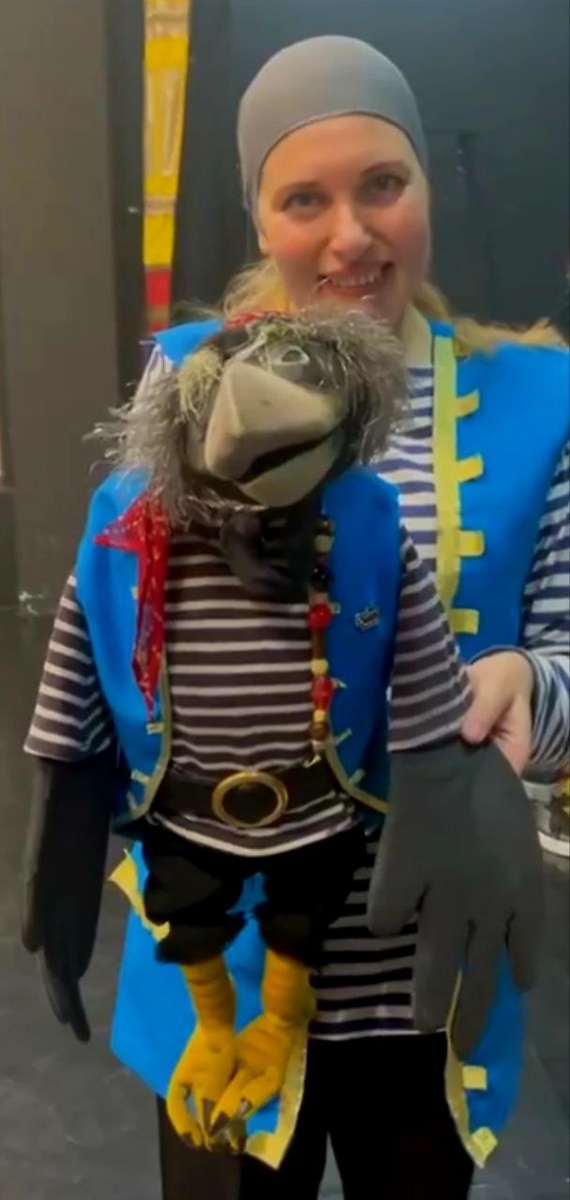 Элиста, Калмыкия. Театр кукол Джангар. Ольга Шумченко