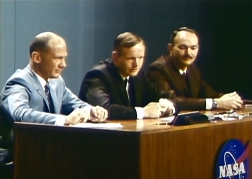 Фото астронавтов, предоставленное подписчиком