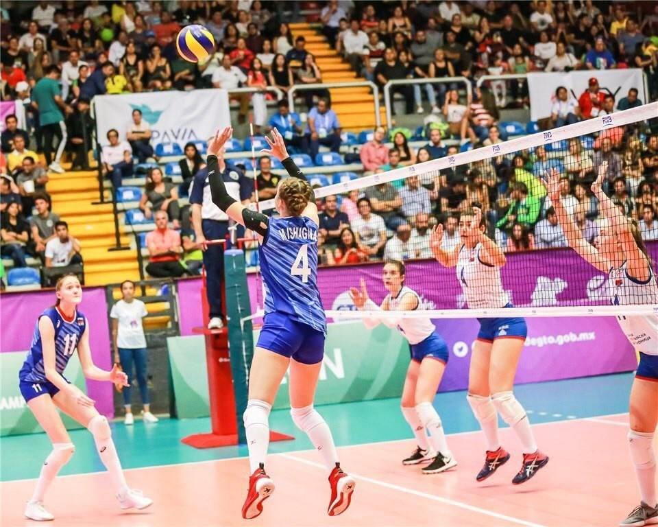 2019 год. Есения Мишагина в матче за молодежную сборную России