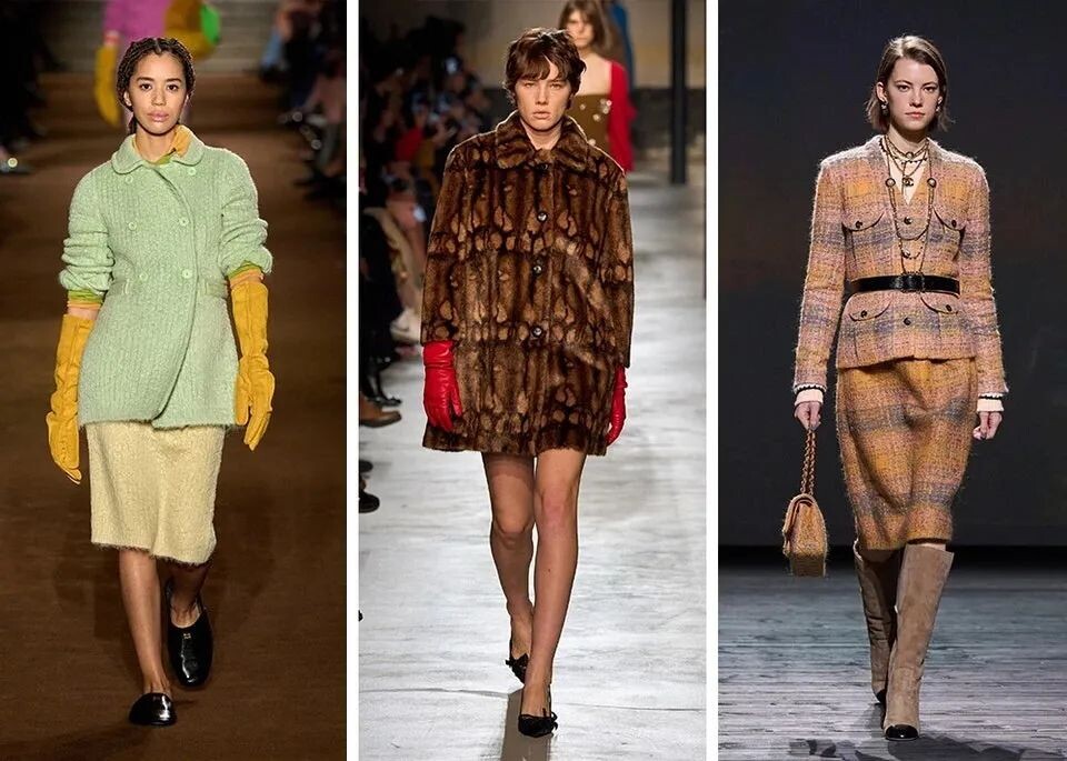 ✅ PRADA - лучшие образы с показа осень-зима 2025 на Неделе моды в Милане С ПОДИУ