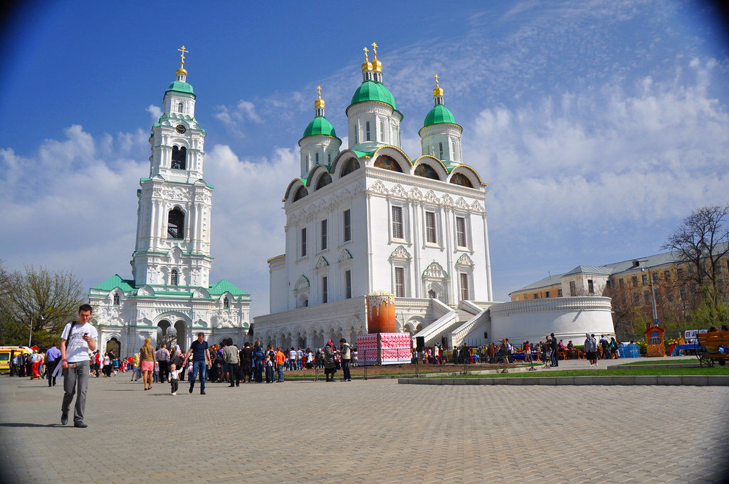 Весна в кремле. Празднование Пасхи