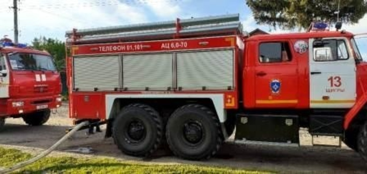    Утром в Курской области сгорел автомобиль