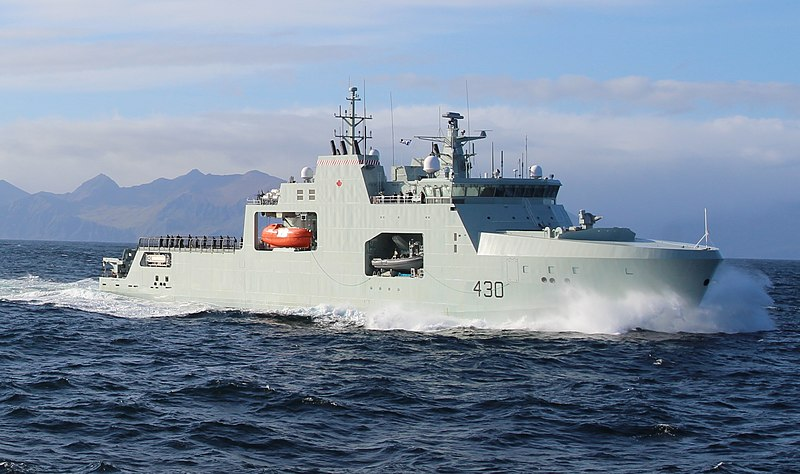 HMCS Harry DeWolf в сентябре 2021 г.