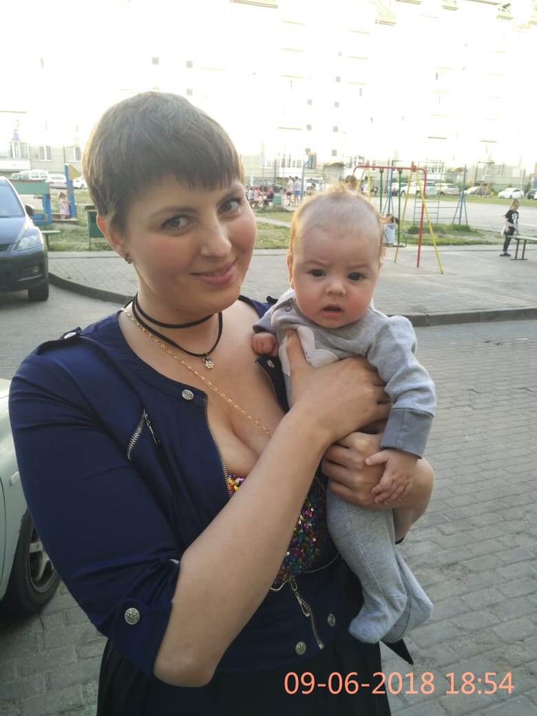 Дарья с сыном