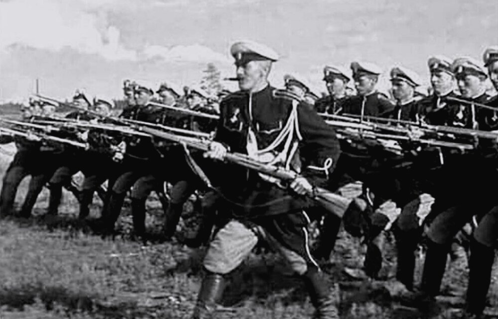 "каппелевцы" в фильме "Чапаев". 