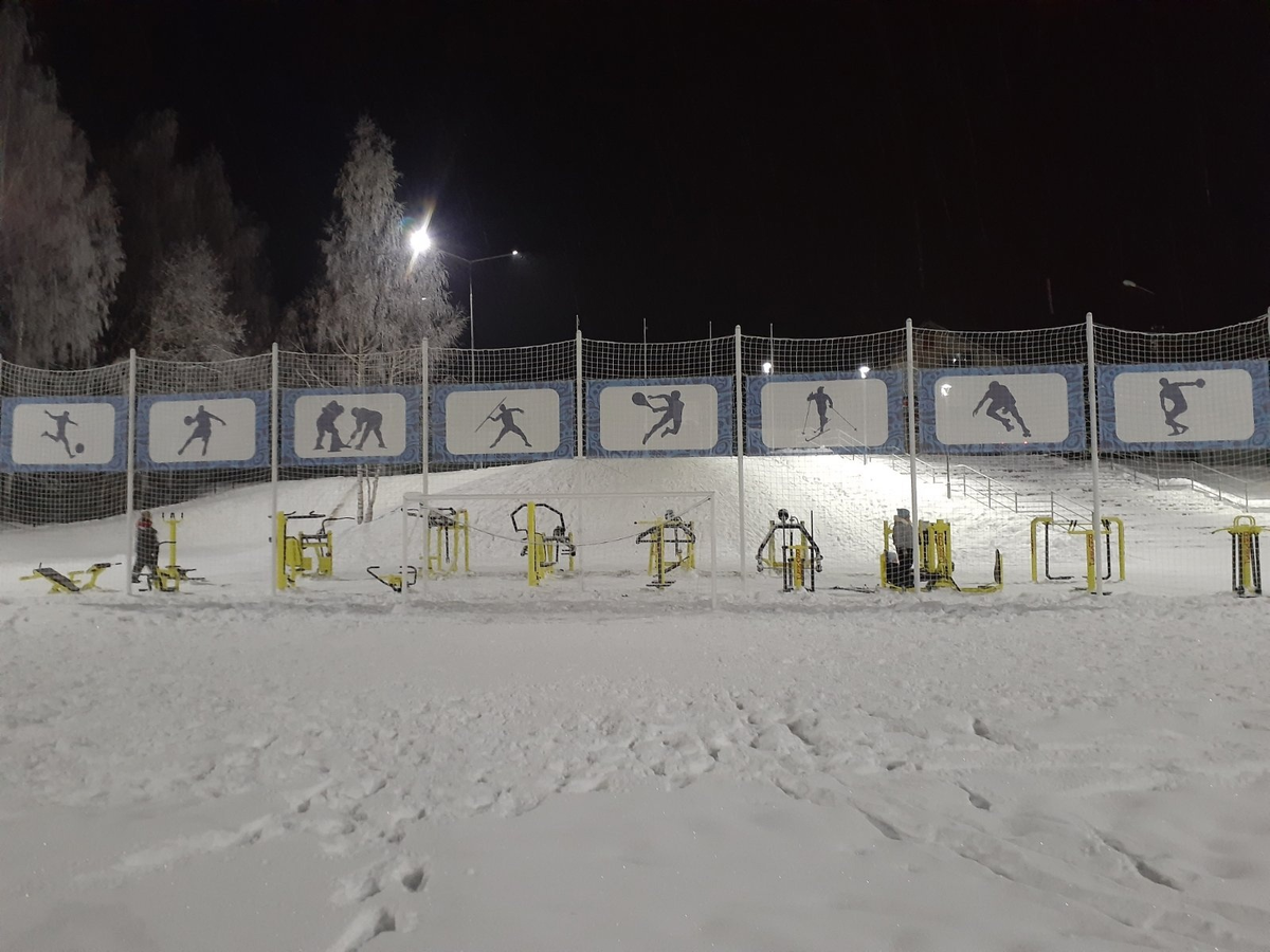 Декоративное оформление стадиона