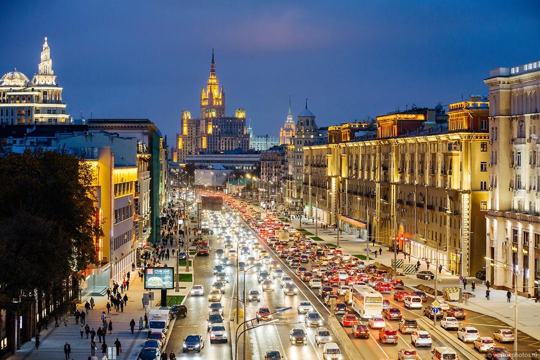 Красивые улицы столицы