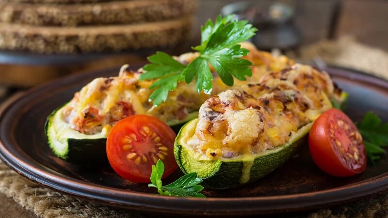     Кабачки из духовки. freepik.com/timolina