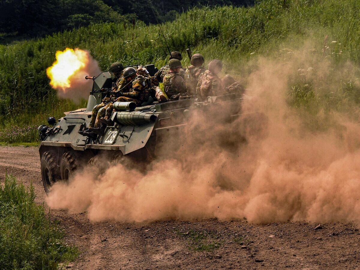    Российские военнослужащие© РИА Новости / Виталий Аньков