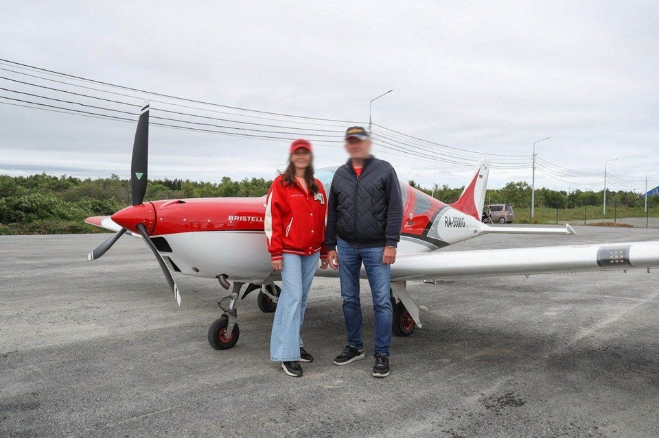    Алена и Сергей. Фото: Крылья Сахалина