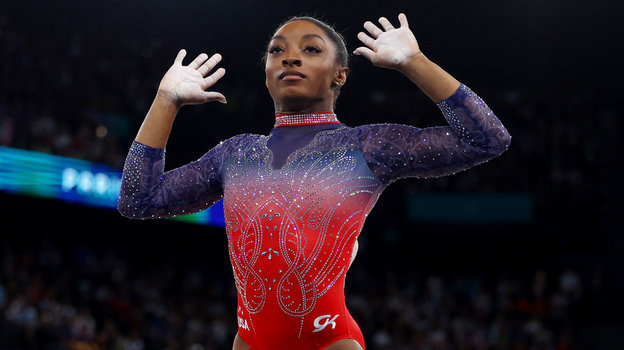    Симона Байлз. Reuters