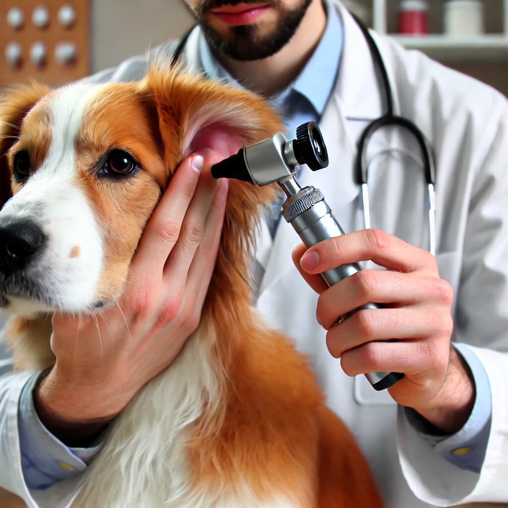 Ушные клещи у собаки: что делать?