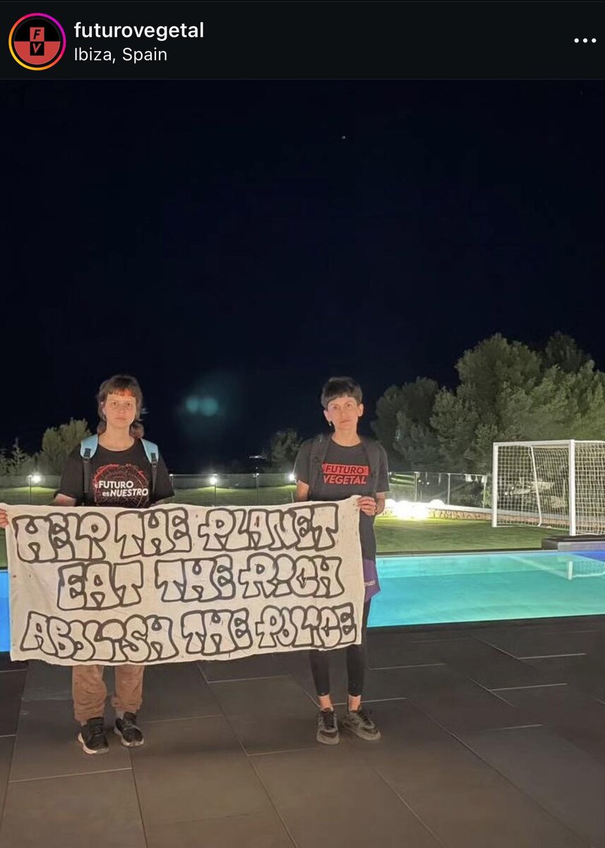    Скриншот публикации движения в аккаунте futurovegetal