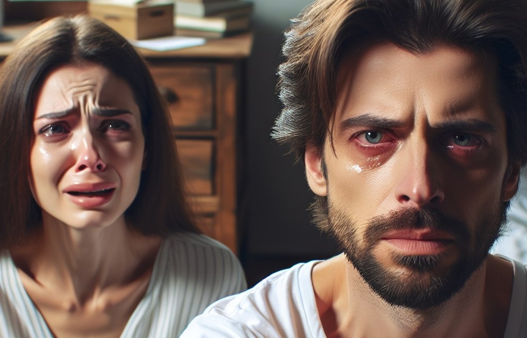 Психолог: Она хочет выплакаться, а его это злит.