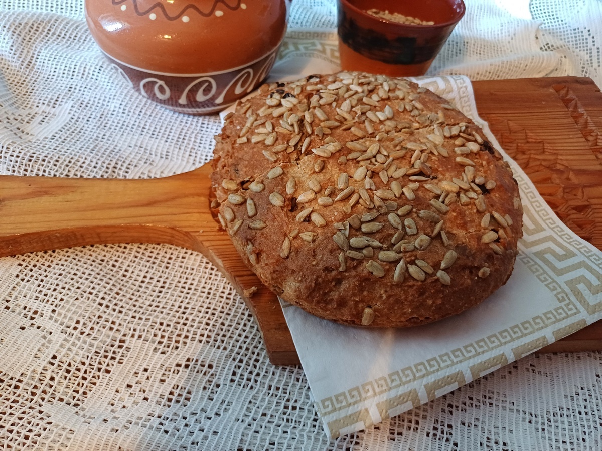 Хлебушек от Люды Юртаевой. Рецепт есть в подборке. 