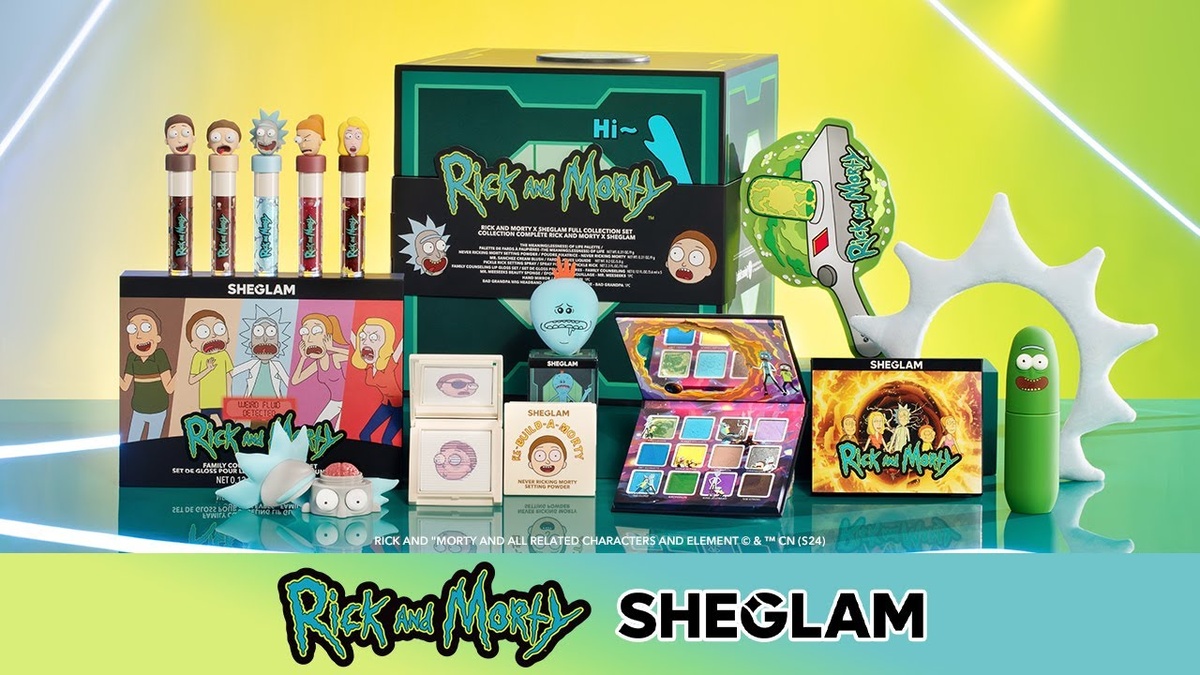 Rick and Morty X SHEGLAM или Косметика из параллельных вселенных