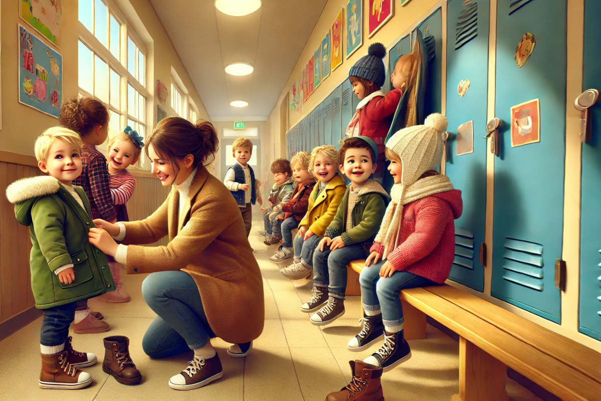    Если работа с детьми — ваше призвание, все обязательно получится. Источник: нейросеть