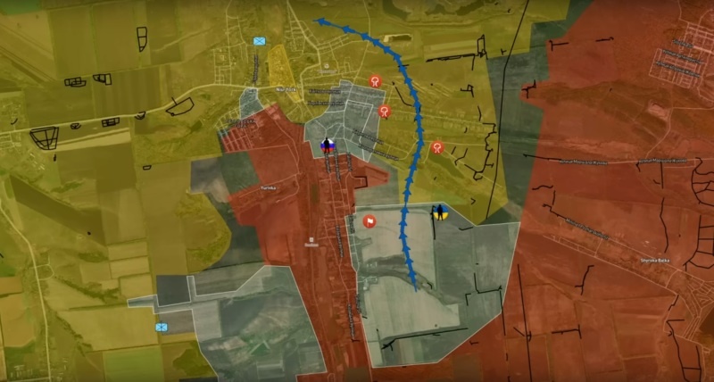    Фото: скриншот карты военных действий Military Summary