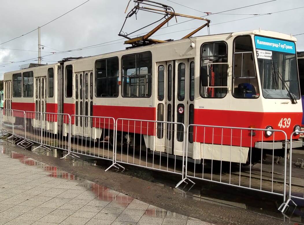 Татра КТ4SU в Калининграде, сентябрь 2019 года.