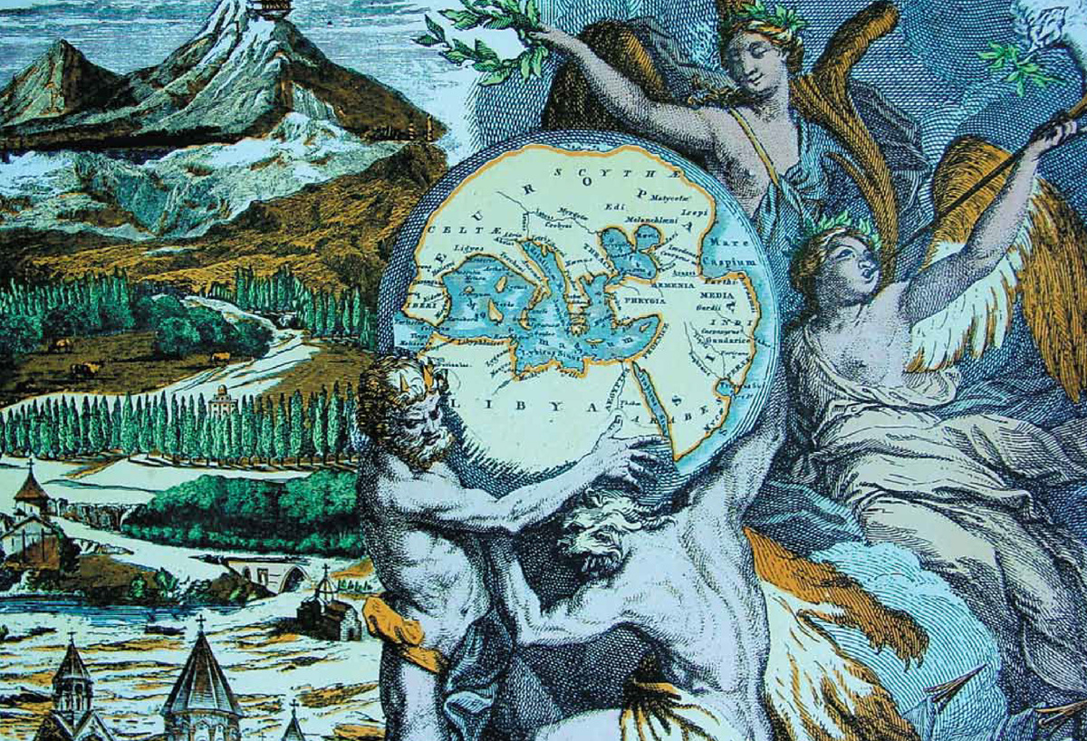 Карта Мира Гекатея (ок. 550 - 480 гг. до н. э.)