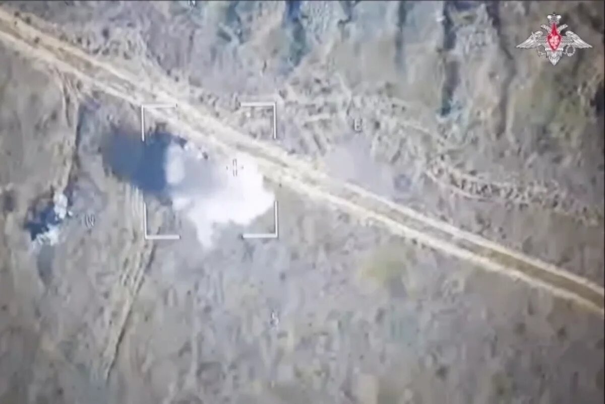    Уничтожение военной техники ВСУ.