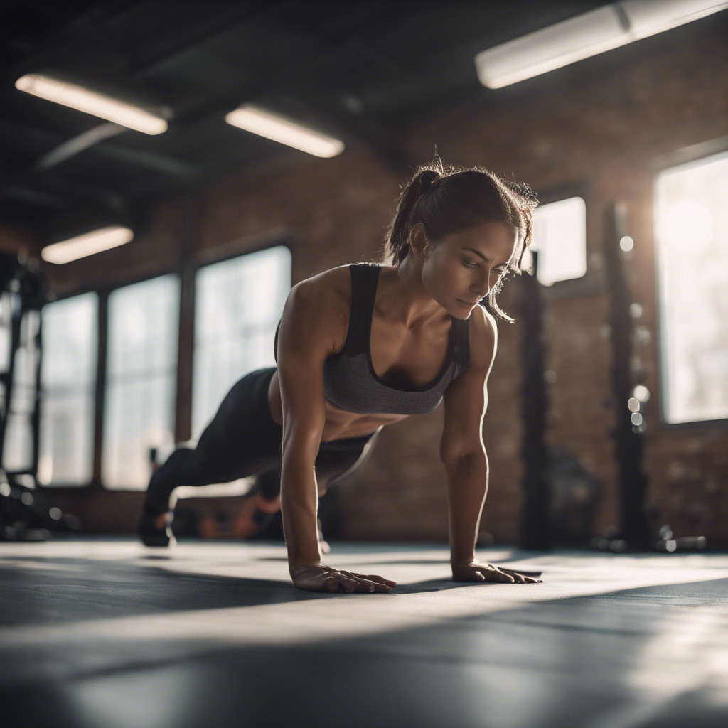 Планка – статическое упражнение, которое отлично прорабатывает все мышцы кора