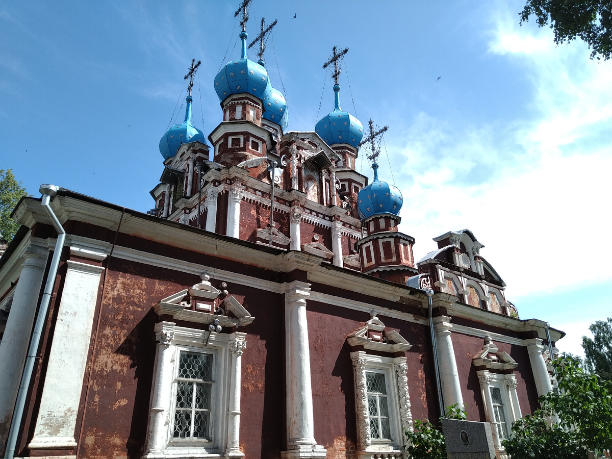 Церковь казанской иконы Божьей матери в Устюжне