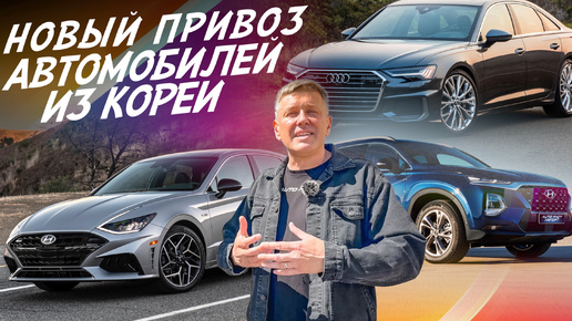 НОВЫЙ ПРИВОЗ ИЗ КОРЕИ! AUDI A6, HYUNDAI SANTA FE и SONATA. АВТОПОДБОР AUTOFACT